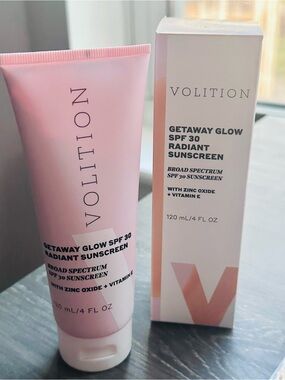Volition Beauty Getaway Glow SPF 30 Radiant Sunscreen